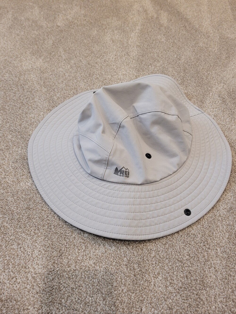 REI Mens Wet Weather Sun Hat Size L/XL Grey